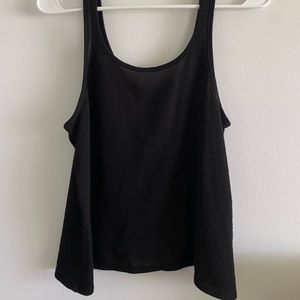 Flowy black billabong tank top